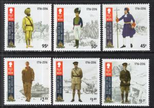 Isle of Man 1789-1794 Military MNH VF