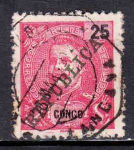 Portuguese Congo - Scott #65 - Used - Remnant gum, pencil/rev. - SCV $0.90