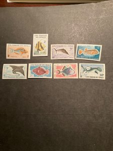 Somali Coast Scott #275-82 never hinged imperforate