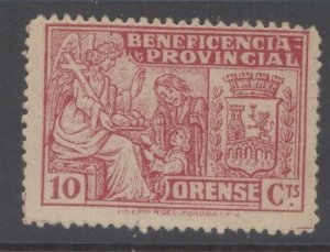 Spain, Civil War, Orense,  Celanova, Ed-1, used