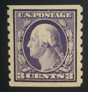 MOMEN: US STAMPS #394 MINT OG H XF-SUP JUMBO LOT #72245*