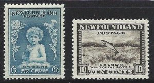 Newfoundland #192-3 OG Very Nice!!