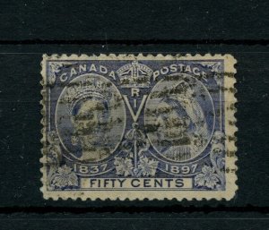 ?#60 FIFTY CENT JUBILEE decent copy fine Cat $115 used Canada