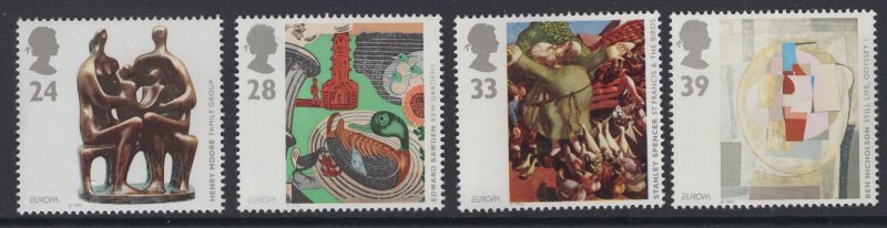 GREAT BRITAIN  1498-1501  MNH