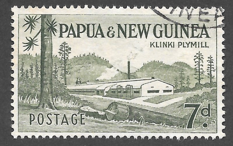 Papua & New Guinea (1958) - Scott # 142,   Used