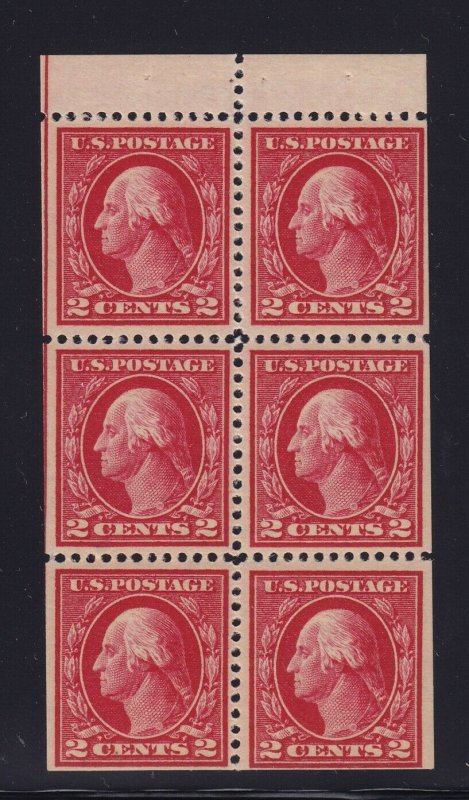 406a booklet pane VF OG never hinged with nice color cv $ 110 ! see pic !