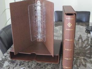 2 Spotless Lighthouse Brown Binders & Slipcases   Free Sh...