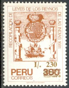 N)1989,PERU, SCN 950,CULTURE, 230 i ON 300 s,SEE INFO+ 