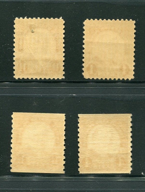 684-687 Presidents Harding and Taft MNH Stamps 1930 