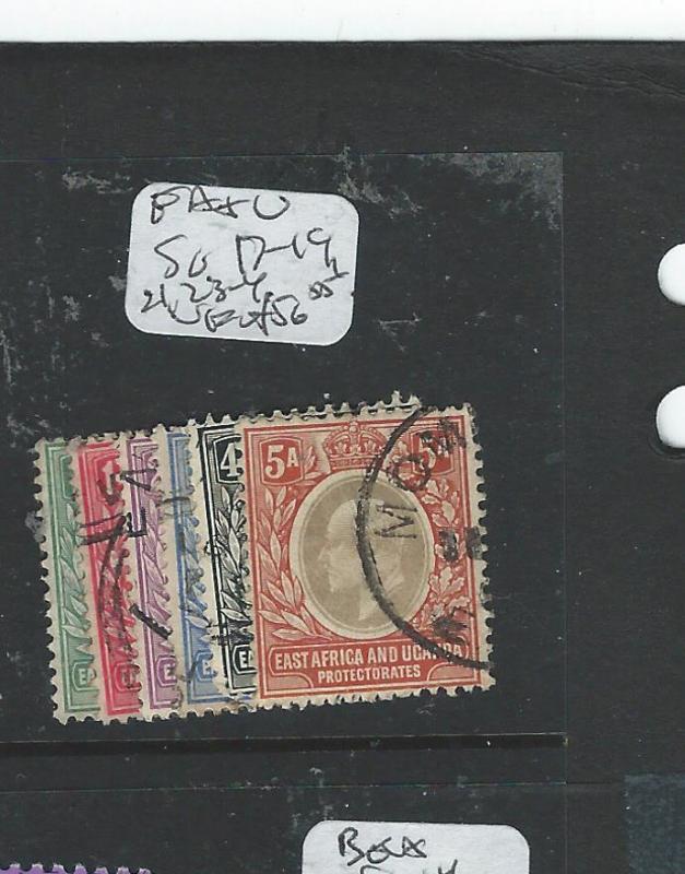 EAST AFRICA AND UGANDA (P0706B)  KE SG17-9, 21, 23-4  VFU