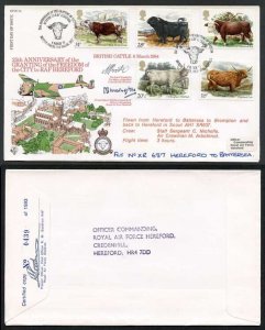 RFDC25 British Cattle Signed by M.J. Proctor and T.B. Sherrington