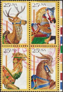 # 2390-2393 USED CAROUSEL ANIMALS