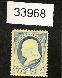 MOMEN: US STAMPS #206 MINT OG H LOT #33968