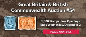 The 54th Great Britain & Commonwealth Auction