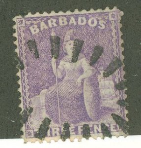 Barbados #52 Used Single