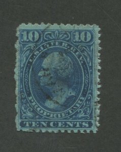 1881 United States Internal Revenue Proprietary Stamp #RB19b Used F/VF