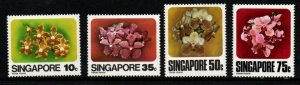 SINGAPORE SG346/9 1979 ORCHIDS MNH