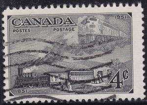 Canada 311 Postage Stamp Centenary 1951