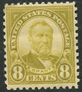 640 8c  Grant Mint Never Hinged