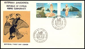 Cyprus 511-512 U/A FDC