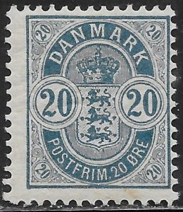 Denmark Scott #'s 48 MH