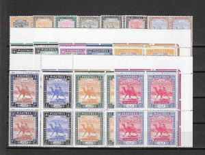 SUDAN 1948 SG 96/111 MNH Cat £340