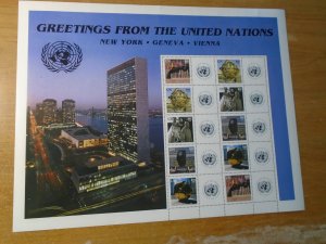 United Nations  New York  #  903-07   MNH   Complete Sheet