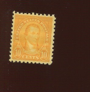 591 Monroe Mint  Perf 10 Stamp NH  (Stock Bx 515)