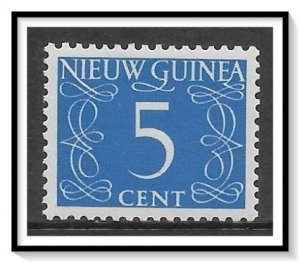 Netherlands New Guinea #6 Numeral MH