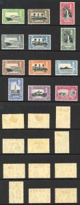 St Lucia SG113/24 Set of 12 Fresh Colour M/M Cat 110 pounds
