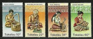 TOKELAU  1982 Very Fine Mint Hinged Stamps Scott#  81-84