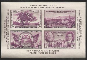 # 778 MINT NEVER HINGED ( MNH ) TIPEX S/S