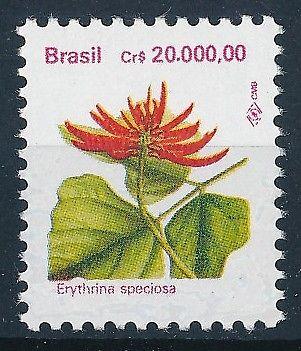 [63843] Brazil 1993 Flora Flowers Blumen  MNH