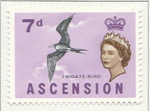 1963 BRITISH COLONY ASCENSION 7d MH* Stamp A4P18F39623-