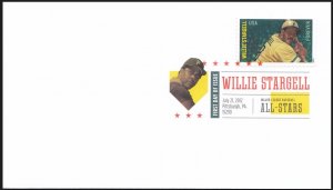 2012 Scott # 4696 Color DCP Willie Stargell Baseball   DCP FDC