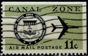 USA, Canal Zone; 1971: Scott # C49: O/Used Single Stamp