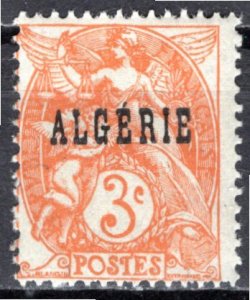 Algeria; 1924: Sc. # 3: MH  Single Stamp