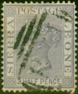 Sierra Leone 1876 1 1/2d Lilac SG18 Fine Used (3)