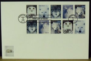 3145   USA   FDC   Fleetwood   # 3292a   Arctic Animals      CV$ 10.00