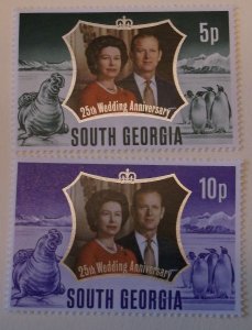 South Georgia 35-6 MNH Royalty Topical Cat $1.40