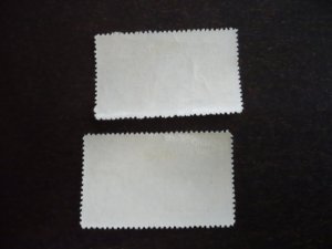 Stamps - Cuba - Scott# 828-829 - Mint Hinged Set of 2 Stamps