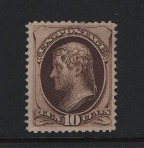 188 VF with PF cert. OG previously hinged with nice color cv $ 1800 ! see pic !