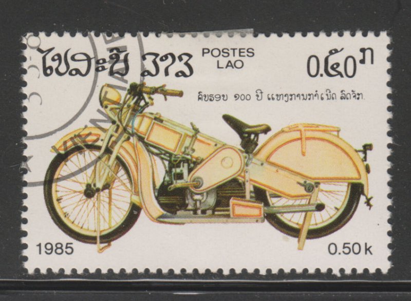 Laos 620 Motorcycle 1985