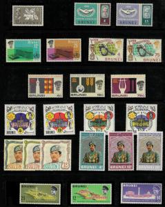 Brunei 23 different outstanding Mint British Brunei Stamps Collection