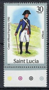 St Lucia 751 MNH 1985 issue (mm1150)