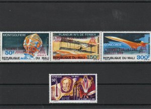 Republic du Mali Aviation Concorde Montgolfiere Mint Never Hinged Stamps Rf23725