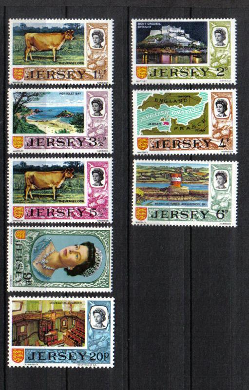 Jersey  1970  MNH  defenitives decimal currency  2 p   #