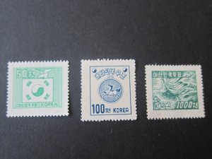 Korea 1952 Sc 187D-9 MNH