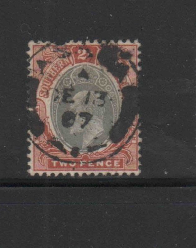 SOUTHERN NIGERIA #23  1906  2p  KING EDWARD VII       F-VF USED