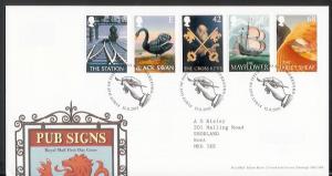 GB - 2003 British Pub Signs (FDC)